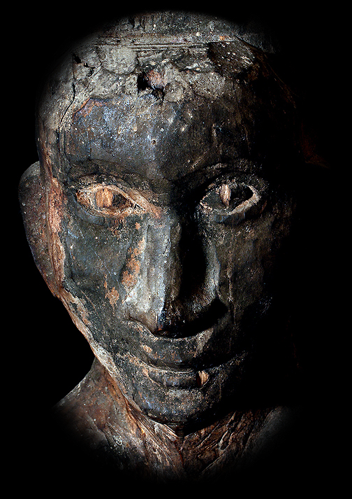 IFUGAO KINABIGAT SEATED BULUL STATUE IFUGAO TRIBE PHILIPPINES DAVID